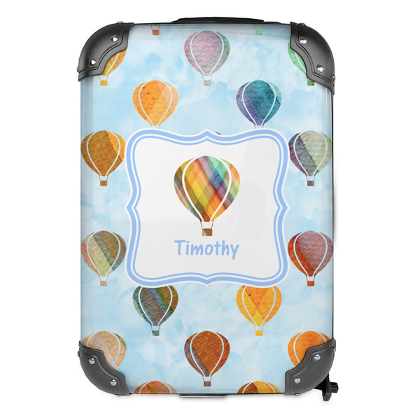 Watercolor Hot Air Balloons 13" Hard Shell Backpacks - FRONT