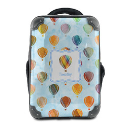 Watercolor Hot Air Balloons 15" Hard Shell Backpack (Personalized)