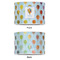 Watercolor Hot Air Balloons 16" Drum Lampshade - APPROVAL (Poly Film)