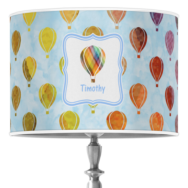 Custom Watercolor Hot Air Balloons Drum Lamp Shade (Personalized)