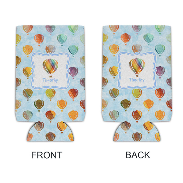 Watercolor Hot Air Balloons 16oz Can Sleeve - APPROVAL