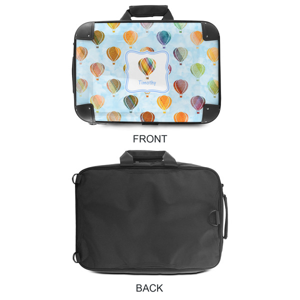 Watercolor Hot Air Balloons 18" Laptop Briefcase - APPROVAL
