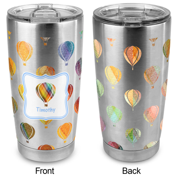 Watercolor Hot Air Balloons 20oz SS Tumbler - Full Print - Approval