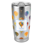 Watercolor Hot Air Balloons 20oz Stainless Steel Double Wall Tumbler - Full Print (Personalized)
