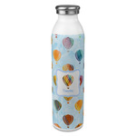 Watercolor Hot Air Balloons 20oz Stainless Steel Water Bottle - Full Print (Personalized)
