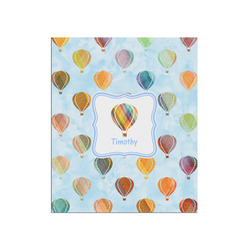 Watercolor Hot Air Balloons Poster - Matte - 20x24 (Personalized)