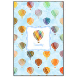 Watercolor Hot Air Balloons Wood Print - 20x30 (Personalized)