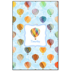 Watercolor Hot Air Balloons Wood Print - 20x30 (Personalized)
