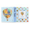 Watercolor Hot Air Balloons 3 Ring Binders - Full Wrap - 1" - OPEN OUTSIDE