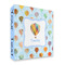 Watercolor Hot Air Balloons 3 Ring Binder - Full Wrap - 2" (Personalized)