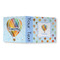 Watercolor Hot Air Balloons 3 Ring Binders - Full Wrap - 3" - OPEN OUTSIDE