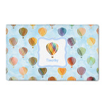 Watercolor Hot Air Balloons 3' x 5' Indoor Area Rug (Personalized)
