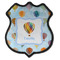 Watercolor Hot Air Balloons 4 Point Shield