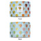 Watercolor Hot Air Balloons 8" Drum Lampshade - APPROVAL (Fabric)