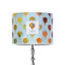 Watercolor Hot Air Balloons 8" Drum Lampshade - ON STAND (Poly Film)