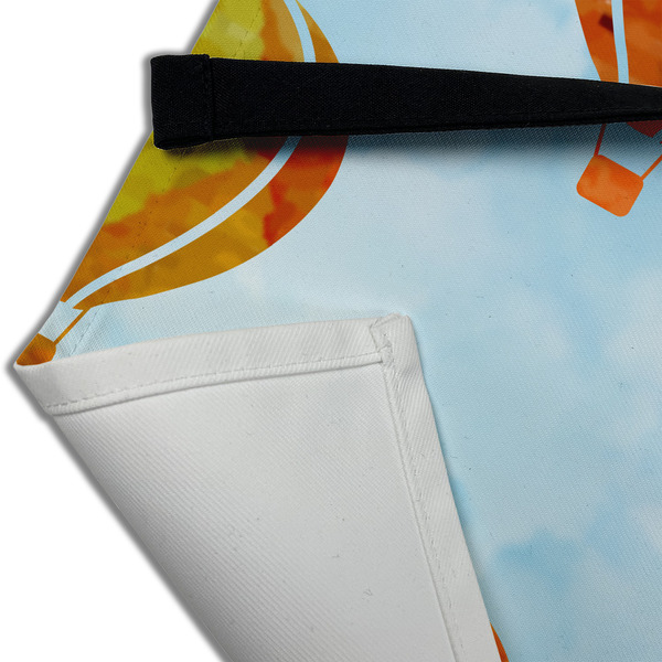 Watercolor Hot Air Balloons Apron - (Detail)