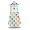 Watercolor Hot Air Balloons Apron on Mannequin