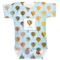 Watercolor Hot Air Balloons Baby Bodysuit 6-12 (Personalized)