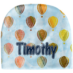 Watercolor Hot Air Balloons Baby Hat (Beanie) (Personalized)