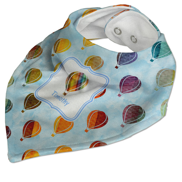 Watercolor Hot Air Balloons Bandana Closed
