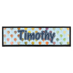 Watercolor Hot Air Balloons Bar Mat (Personalized)
