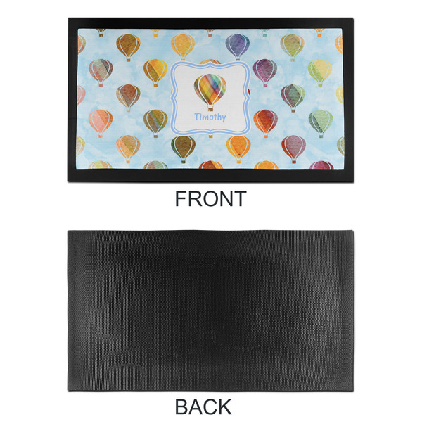Watercolor Hot Air Balloons Bar Mat - Small - APPROVAL