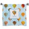 Watercolor Hot Air Balloons Bath Towel (Personalized)