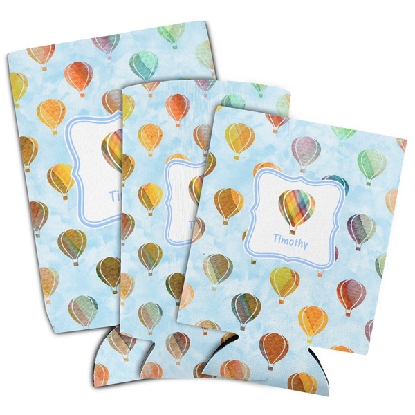 Watercolor Hot Air Balloons Can Coolers - PARENT/MAIN