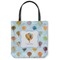 Watercolor Hot Air Balloons Canvas Tote Bag - Small - 13"x13" (Personalized)