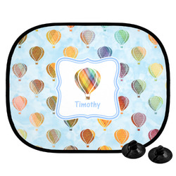 Watercolor Hot Air Balloons Car Side Window Sun Shade (Personalized)