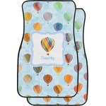 Watercolor Hot Air Balloons Car Floor Mats (Personalized)