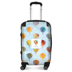 Watercolor Hot Air Balloons Suitcase (Personalized)