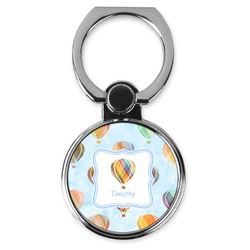 Watercolor Hot Air Balloons Cell Phone Ring Stand & Holder (Personalized)
