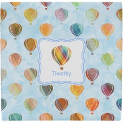 Watercolor Hot Air Balloons Ceramic Tile Hot Pad (Personalized)