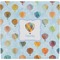 Watercolor Hot Air Balloons Ceramic Tile Hot Pad (Personalized)