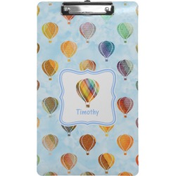 Watercolor Hot Air Balloons Clipboard (Legal Size) (Personalized)