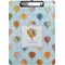 Watercolor Hot Air Balloons Clipboard (Letter)