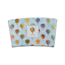 Watercolor Hot Air Balloons Coffee Cup Sleeve (Personalized)