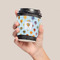 Watercolor Hot Air Balloons Coffee Cup Sleeve - LIFESTYLE