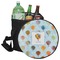 Watercolor Hot Air Balloons Collapsible Personalized Cooler & Seat