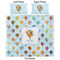 Watercolor Hot Air Balloons Comforter Set - King - Approval