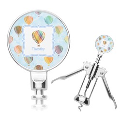 Watercolor Hot Air Balloons Corkscrew (Personalized)