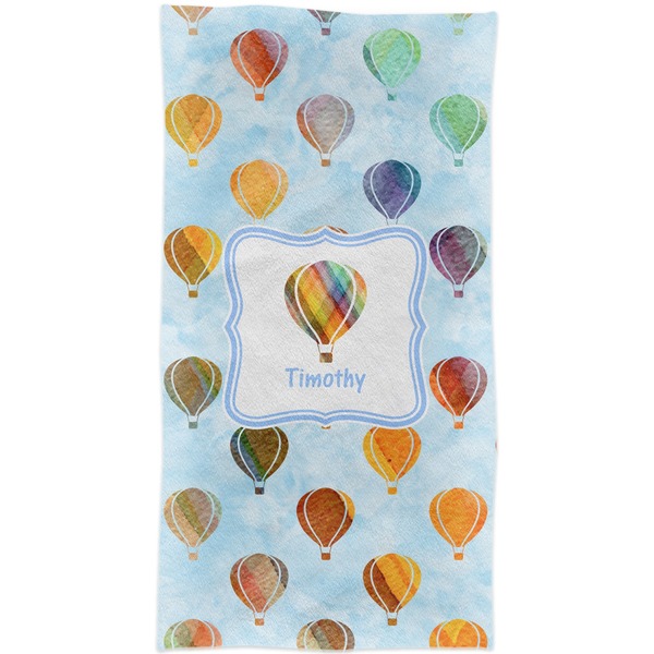 Watercolor Hot Air Balloons Crib Comforter/Quilt - Apvl