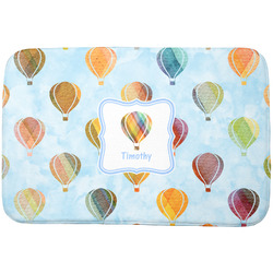 Watercolor Hot Air Balloons Dish Drying Mat (Personalized)