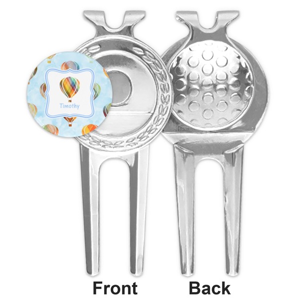 Watercolor Hot Air Balloons Divot Tool - Second