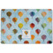 Watercolor Hot Air Balloons Dog Food Mat w/ Name or Text