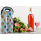 Watercolor Hot Air Balloons Double Wine Tote - LIFESTYLE (new)
