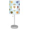Watercolor Hot Air Balloons Drum Lampshade with base included
