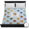 Watercolor Hot Air Balloons Duvet Cover - Full / Queen (Personalized)
