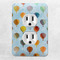 Watercolor Hot Air Balloons Electric Outlet Plate - LIFESTYLE